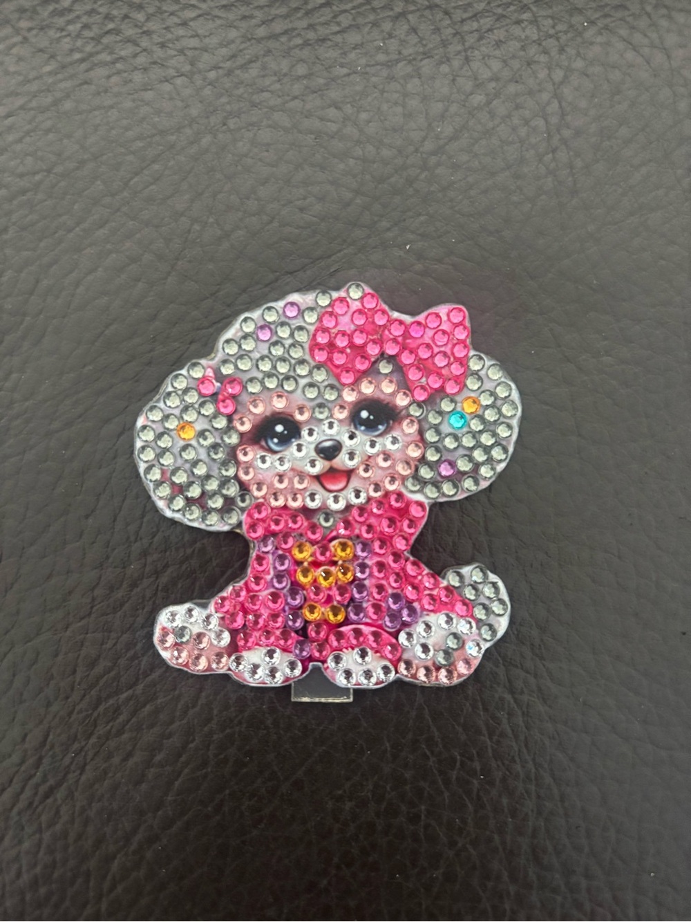 Hand Crafted Rhinestone Dog Car Dashboard Bobble Head Decor - pick 1 (sealed) - Picture 2 of 5